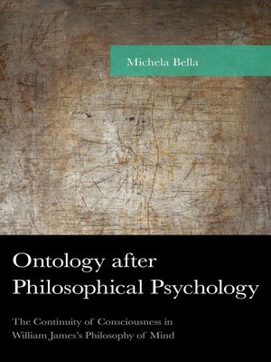 cover image of Ontology after Philosophical Psychology